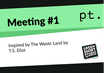 Meeting #1